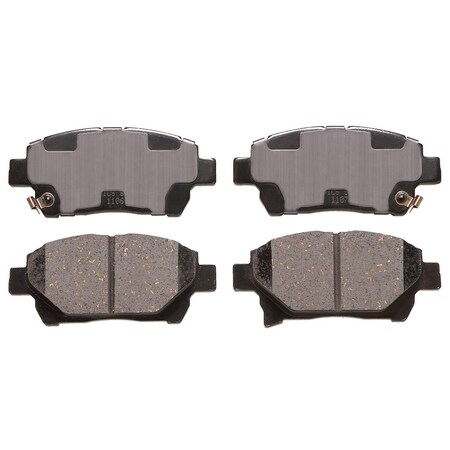 Advics 12 Scion Iq:Front Disc Brake Pad, Ad0990 AD0990